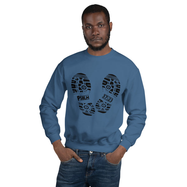 Men's Sweatshirt Steps Psalm 37:23