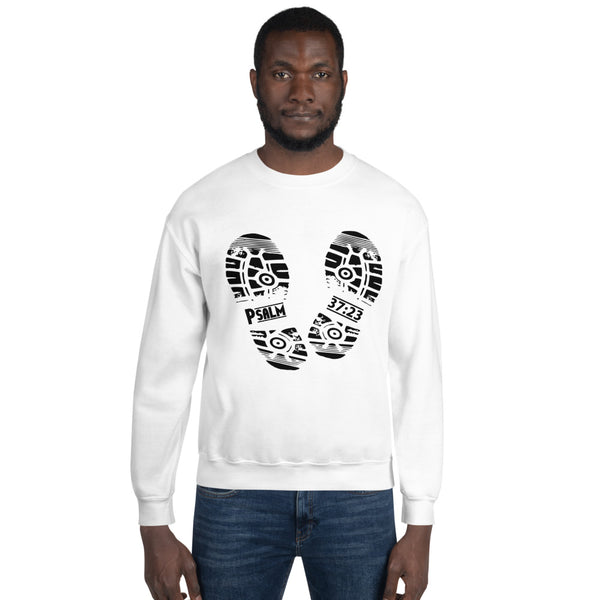 Men's Sweatshirt Steps Psalm 37:23