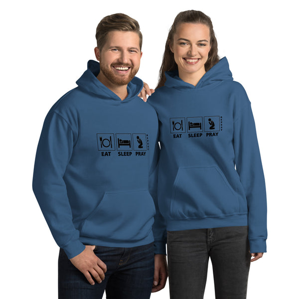 Men's Hoodie Eat Sleep Pray