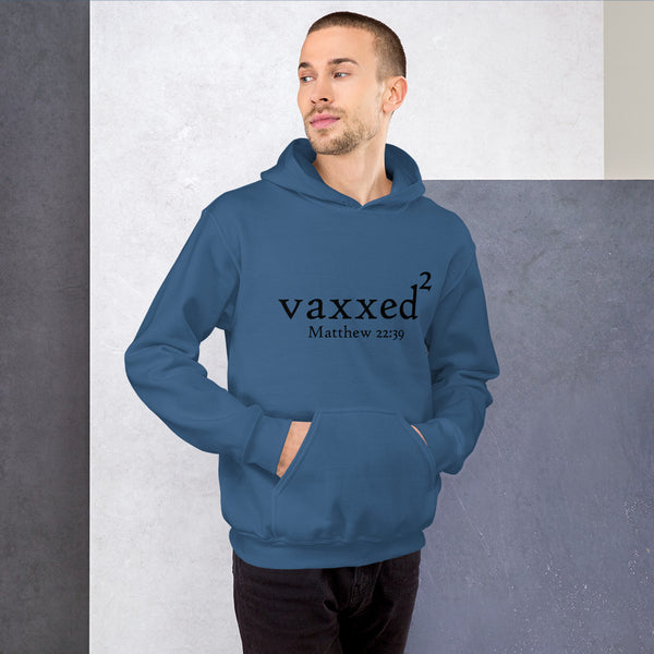 Men's Hoodie Vaxxed2 Matthew 22:39