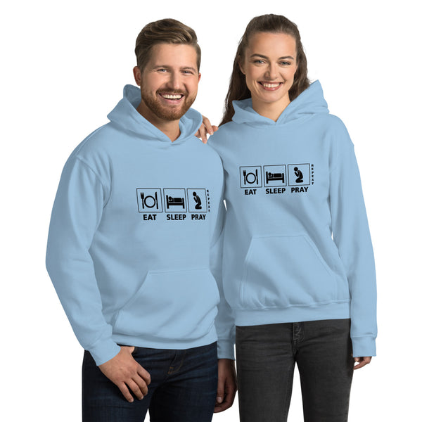 Women's Hoodie Eat Sleep Pray