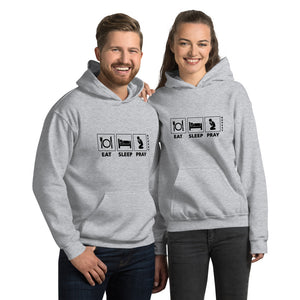 Men's Hoodie Eat Sleep Pray